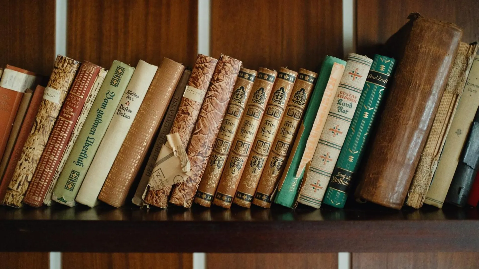 Homely Berlin - Library Style , Wooden Walls , Spacious , Friedrichshain Apartment
